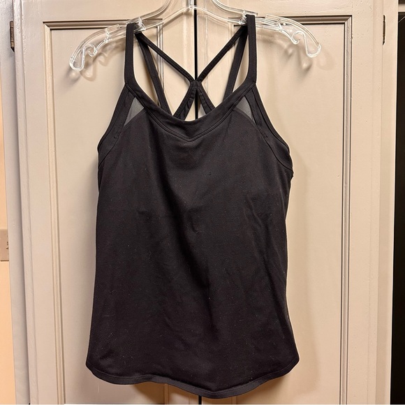 lululemon athletica Tops - Lululemon Black Tank Sz 10
